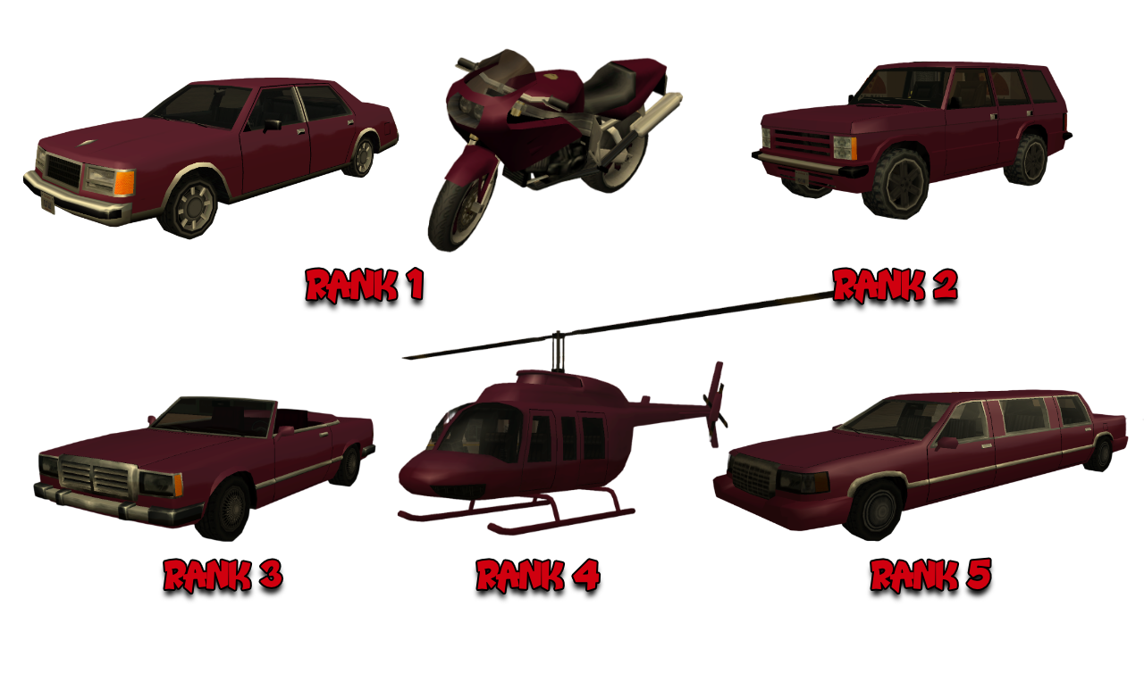 red dragon triad vehicles