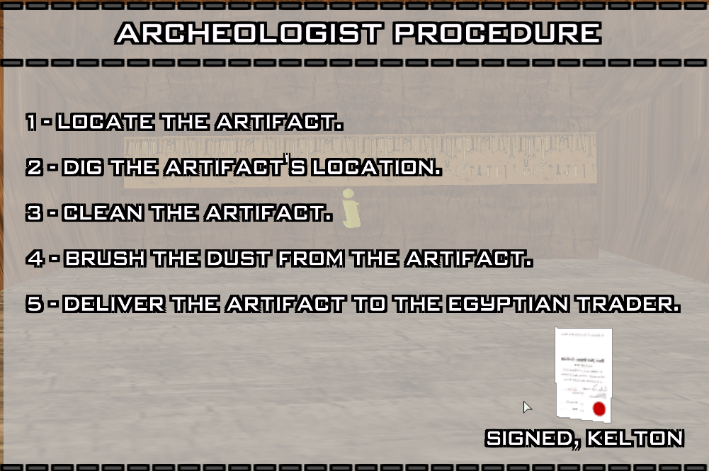 Archaeological procedure