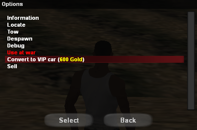 Convertirea in vehicul VIP