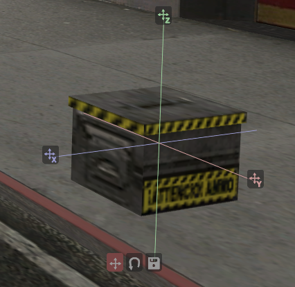 Editing safebox position #1