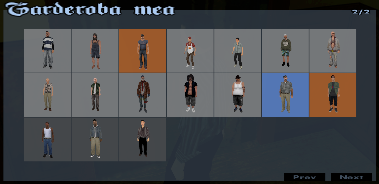 Vizualizarea skinurilor #2